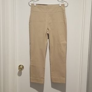 New York and Company high waist crop pant M